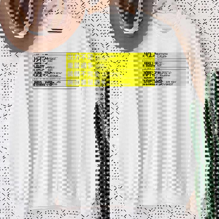 ビルドエラー エネルギー不足 長袖tシャツ スウェットシャツ 年配の女性への贈り物