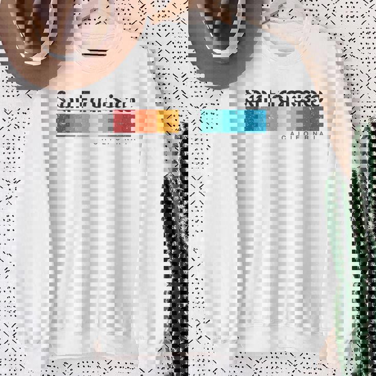 ビンテージサンフランシスコカリフォルニア1980年代レトロデザインtシャツ スウェットシャツ 年配の女性への贈り物