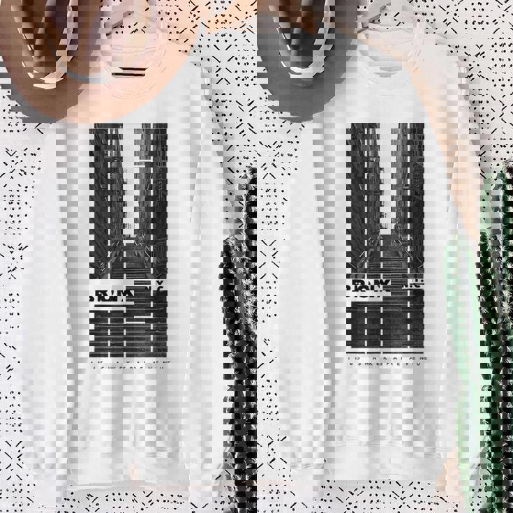 ピエロ ジョーカー 階段 ブロンクス Nyc W モダンギフト スウェットシャツ 年配の女性への贈り物