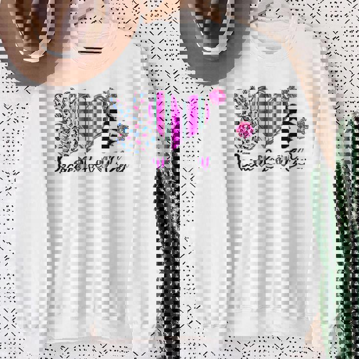 ピースラブチア スウェットシャツ 年配の女性への贈り物