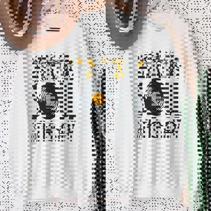 ファンクシャツ ヴィンテージ 70年代 コスチューム 音楽愛好家に スウェットシャツ 年配の女性への贈り物