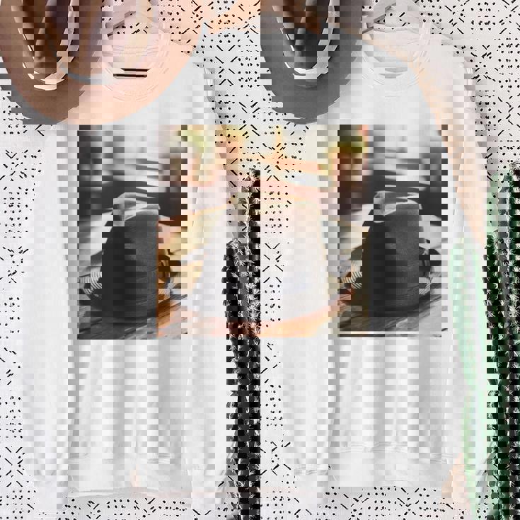 フェドーラ・ハット 長袖tシャツ スウェットシャツ 年配の女性への贈り物