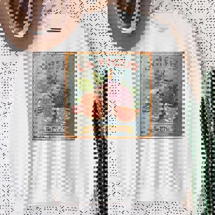 フランス イチジク ビンテージtシャツ スウェットシャツ 年配の女性への贈り物