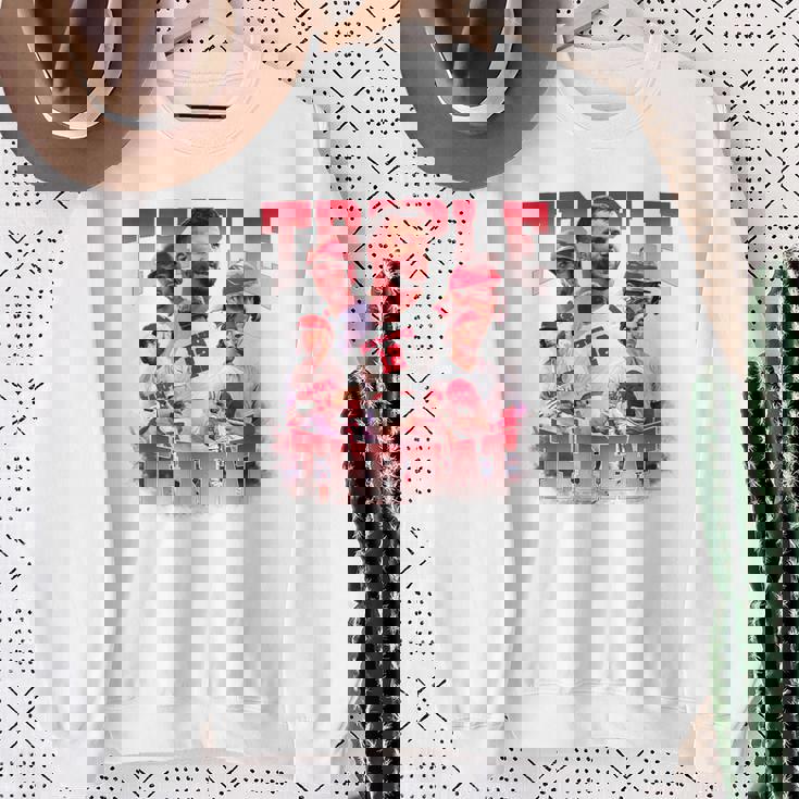 ブライス・ハーパー、カイル・シュワーバー&トレア・ターナー スウェットシャツ 年配の女性への贈り物