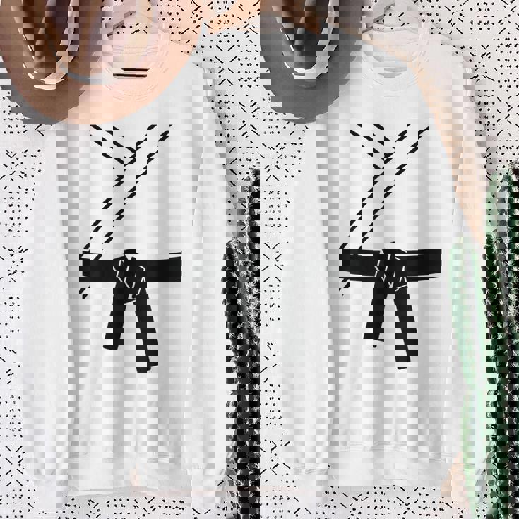 ブラックベルトコスチューム 空手着 柔道 テコンドー カンフー 武道 スウェットシャツ 年配の女性への贈り物