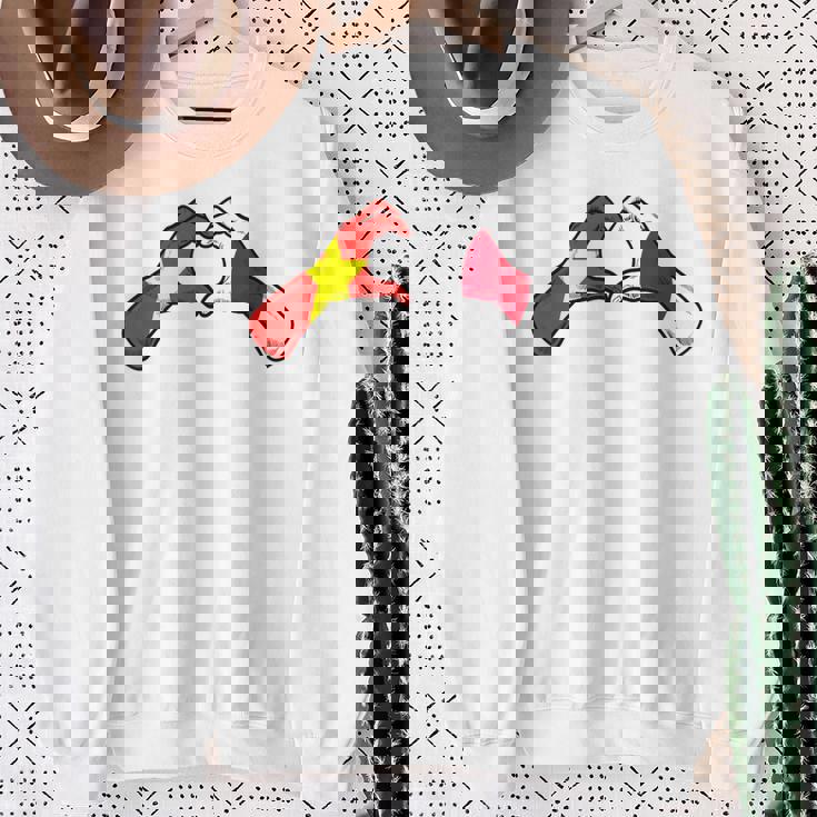 ベトナム日本国旗 ベトナムの日本のハート スウェットシャツ 年配の女性への贈り物