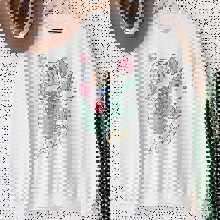 ボンバーマン キャラクター スーパー 1993 レトロ ゲーマー スペース クラシック 長袖tシャツ スウェットシャツ 年配の女性への贈り物