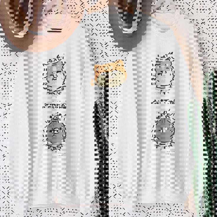 ボンレス犬とボンレス猫 Good スウェットシャツ 年配の女性への贈り物