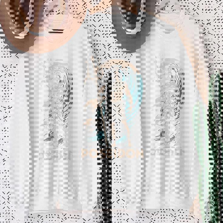 ポセイドン 長袖tシャツ スウェットシャツ 年配の女性への贈り物