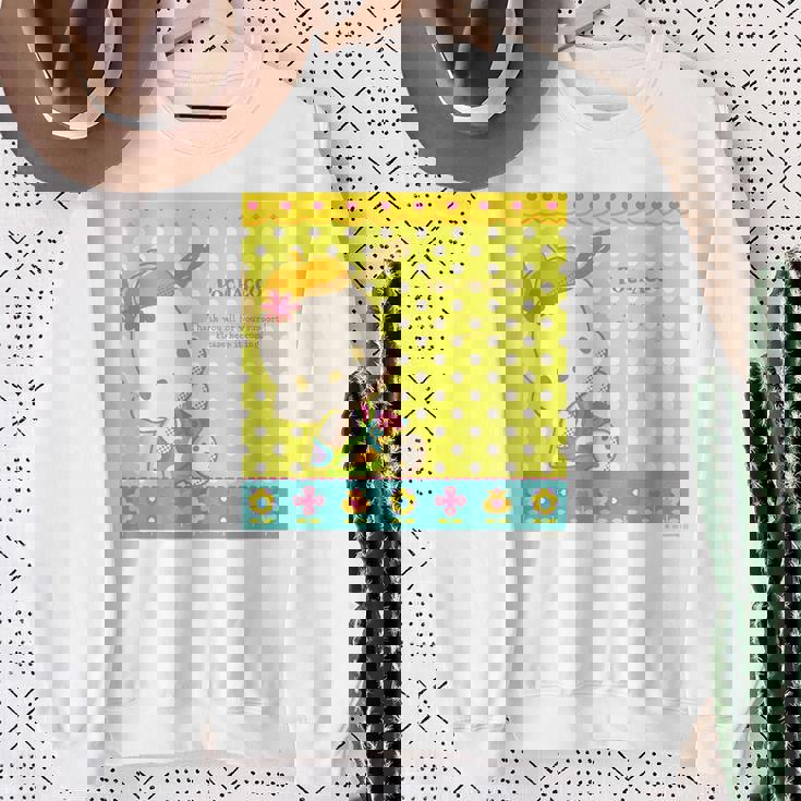 ポチャッコ Thank You 【バレンタインギフトにおすすめ！】 スウェットシャツ 年配の女性への贈り物