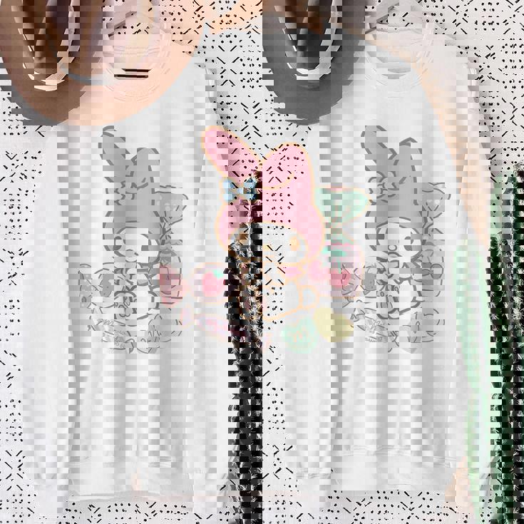 マイメロディ キャンディ ライトカラー スウェットシャツ 年配の女性への贈り物