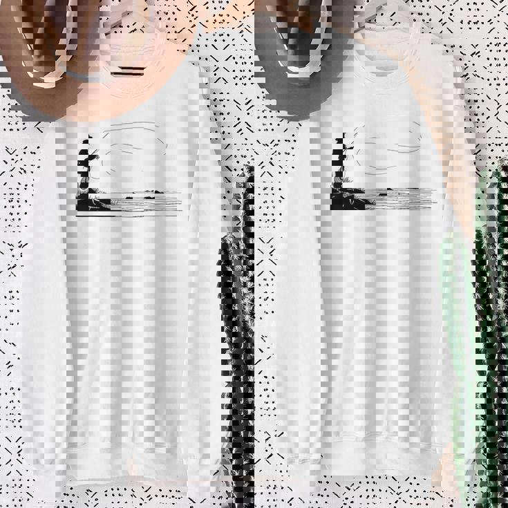 マス フライフィッシング サーモン スウェットシャツ 年配の女性への贈り物