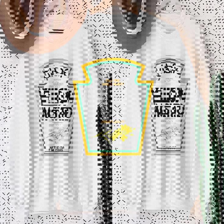 マスタード ハロウィン 2024 コスチューム ファミリー お揃い ケチャップソース スウェットシャツ 年配の女性への贈り物