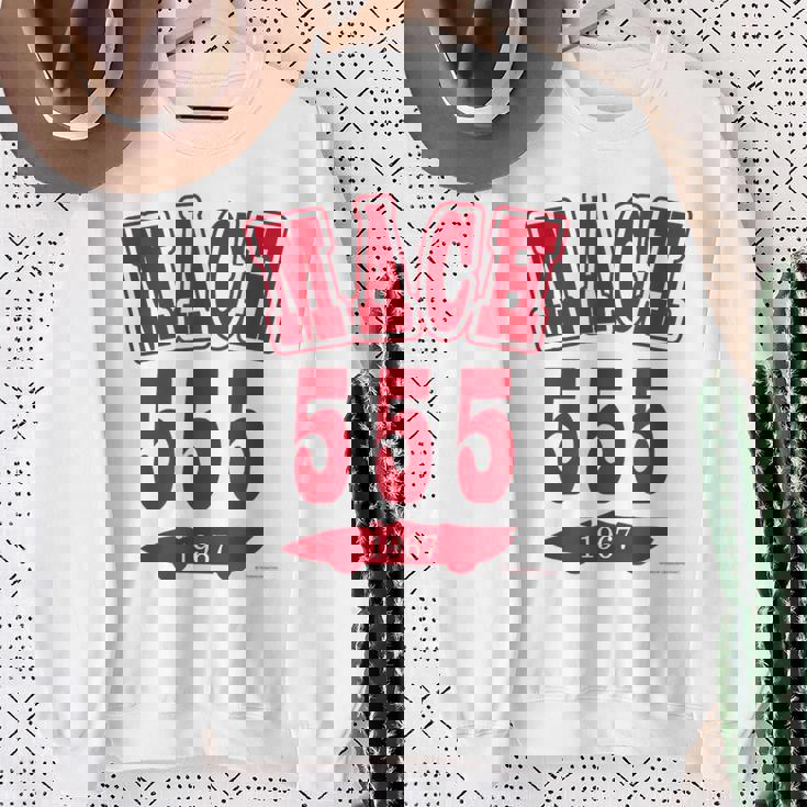 マッハgogogo カレッジデザイン スウェットシャツ 年配の女性への贈り物