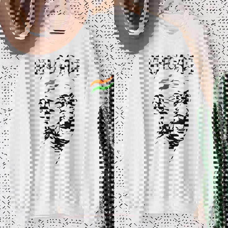 マハトマ・ガンジー スウェットシャツ 年配の女性への贈り物