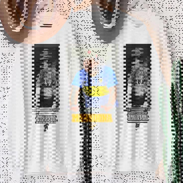 マラドーナ ボカハバノ 長袖tシャツ スウェットシャツ 年配の女性への贈り物