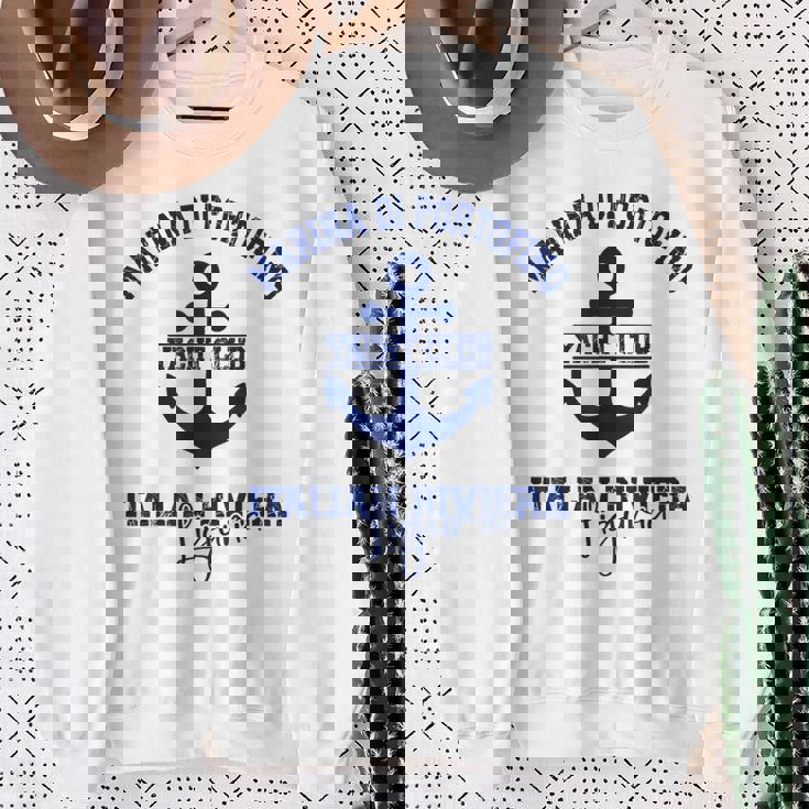 マリーナ・ディ・ポルトフィーノ イタリアン リビエラ ヨットクラブ ボートバケーション スウェットシャツ 年配の女性への贈り物