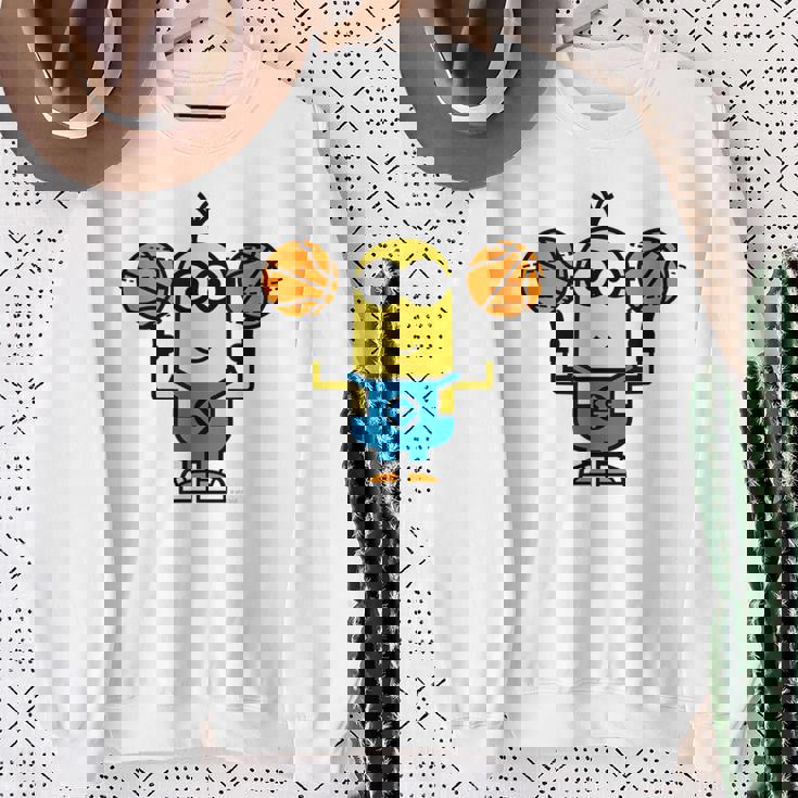 ミニオン Basket Ball Kevindouble Ball スウェットシャツ 年配の女性への贈り物