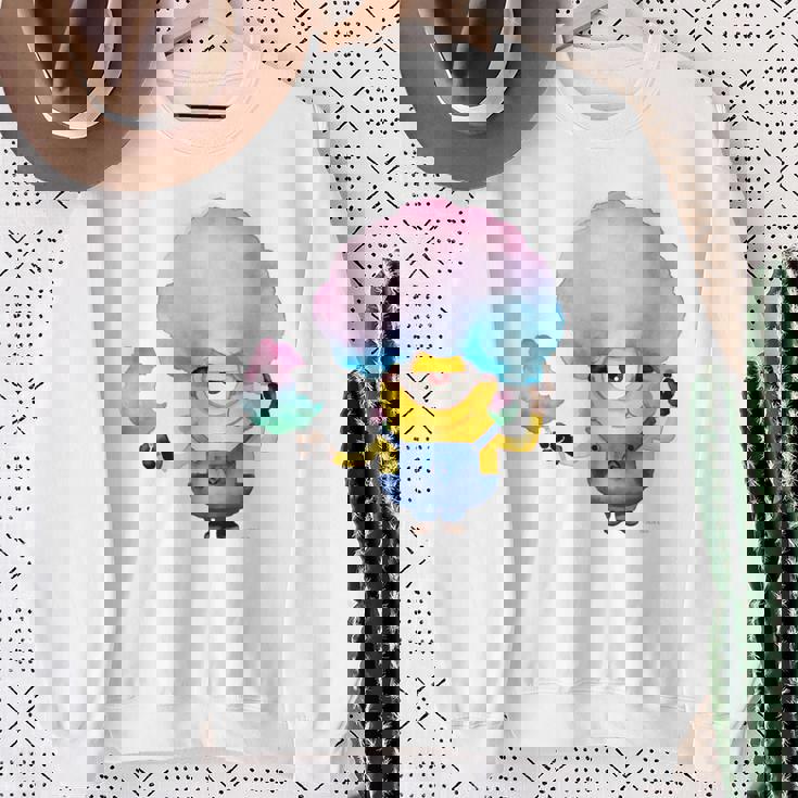 ミニオン Water Colorcotton Candytuart スウェットシャツ 年配の女性への贈り物