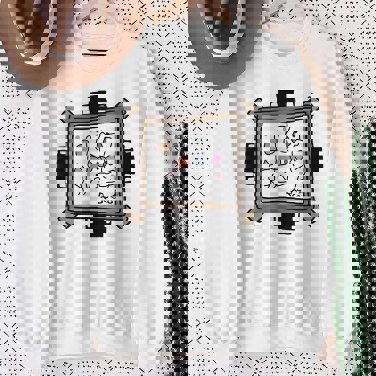 ミロのスタイルで スウェットシャツ 年配の女性への贈り物