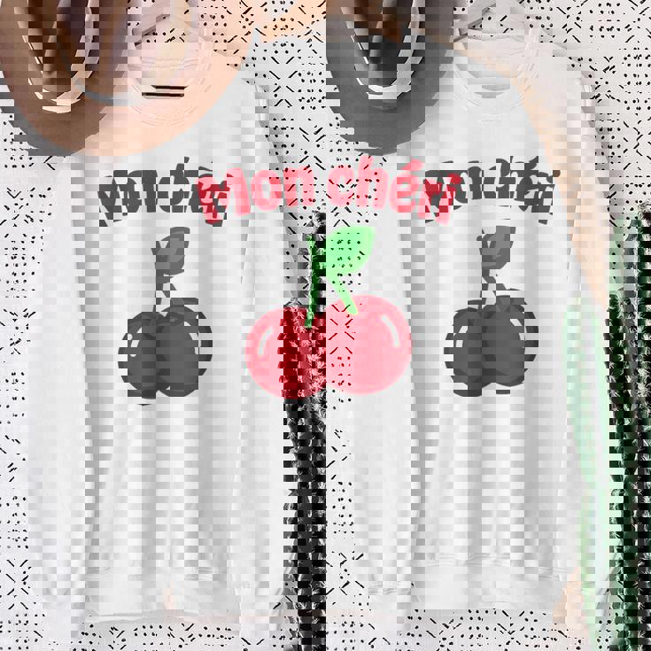 モンシェリ、チェリー スウェットシャツ 年配の女性への贈り物