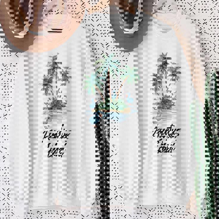 モーリシャス島 旅行 バケーション モーリシャス ドードー 鳥 スウェットシャツ 年配の女性への贈り物