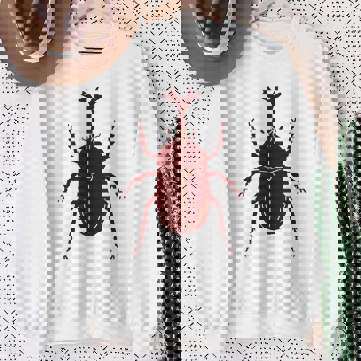 ヤマトカブト _昆虫_カブトムシ スウェットシャツ 年配の女性への贈り物