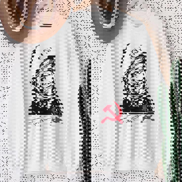 ユーリ・ガガーリン ソ連ロスコスモス コスモノート スウェットシャツ 年配の女性への贈り物