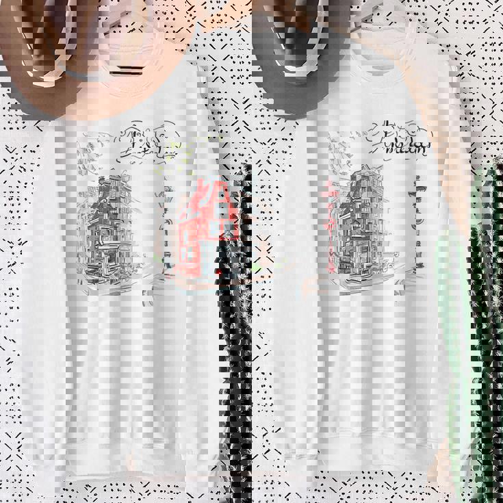 ヨーロッパ オランダ オランダ アムステルダム バケーション お土産 スウェットシャツ 年配の女性への贈り物