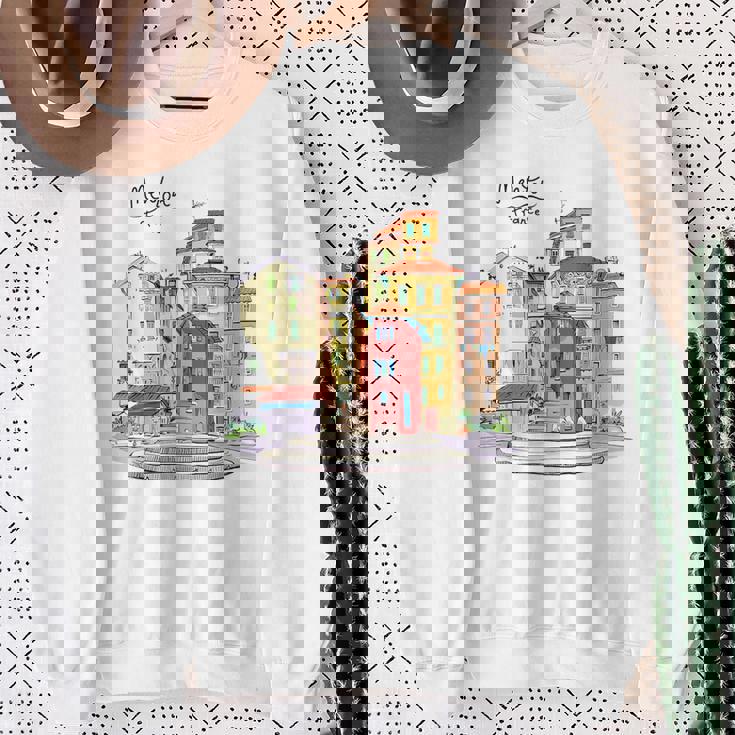 ヨーロッパ フランス パリ マントン フランス 家族 バケーション お土産 スウェットシャツ 年配の女性への贈り物