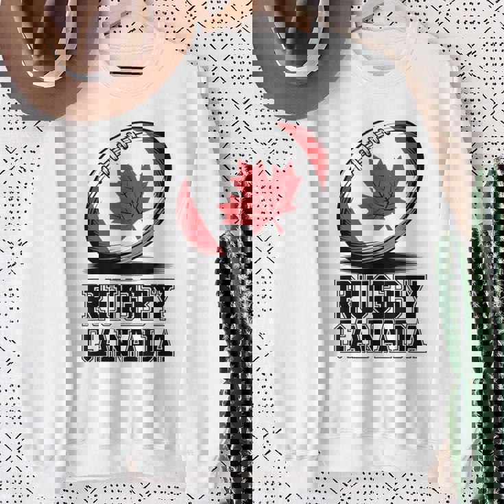 ラグビー カナダ ファン メープルリーフ スポーツ メンズ カナダ国旗 レディース スウェットシャツ 年配の女性への贈り物