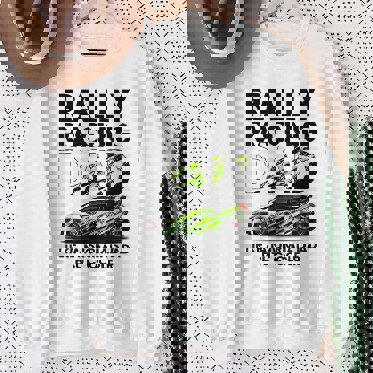 メンズ ラリーレース 父 ファニー ラリーカー レーシング お父さん スウェットシャツ 年配の女性への贈り物