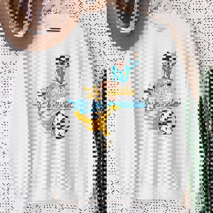 ラ・ペロータのセマンチャ 長袖tシャツ スウェットシャツ 年配の女性への贈り物