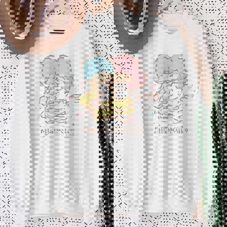 リトルツインスターズ ほしにのって ライトカラー スウェットシャツ 年配の女性への贈り物