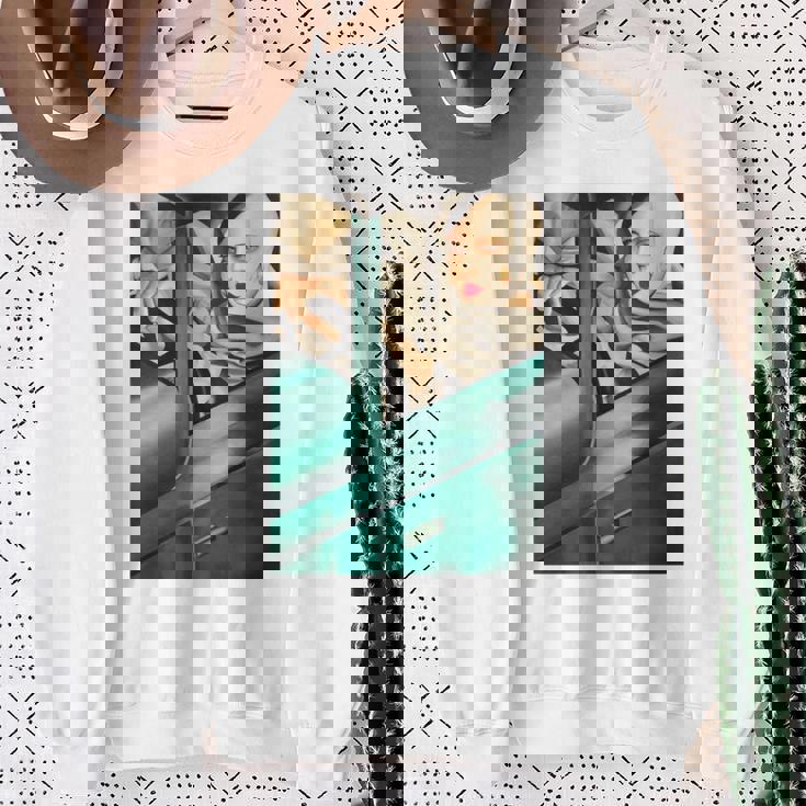 レンピカセルフポートレートの絵画autoportrait タマラ・ド・レンピッカ 長袖tシャツ スウェットシャツ 年配の女性への贈り物