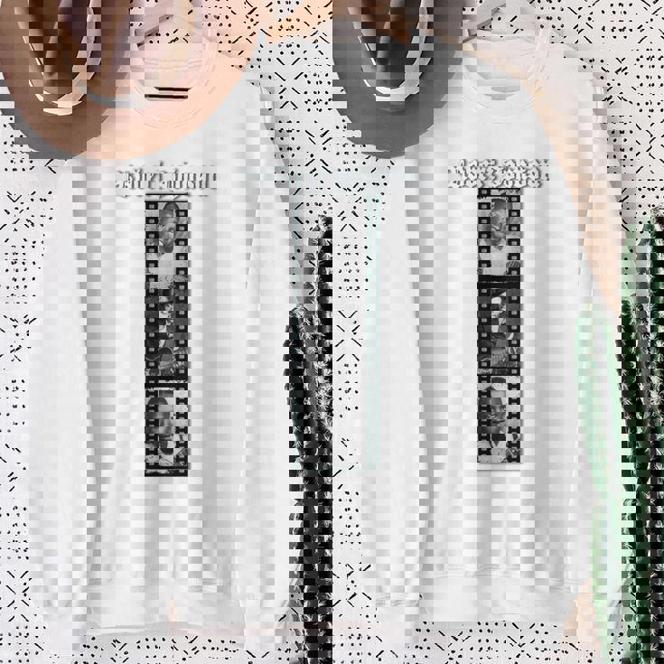 ロバートジョンソン_002_Back Printed スウェットシャツ 年配の女性への贈り物