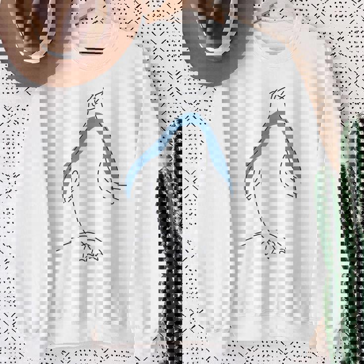 ワンライン キングペンギン エンペラーペンギン シーバード ぺんぎん スウェットシャツ 年配の女性への贈り物