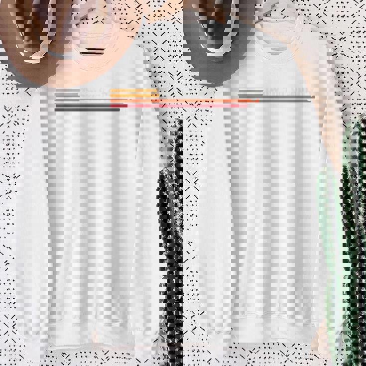 ヴィンテージ 1980年代グラフィックスタイル Town 'N' Country Florida 長袖tシャツ スウェットシャツ 年配の女性への贈り物