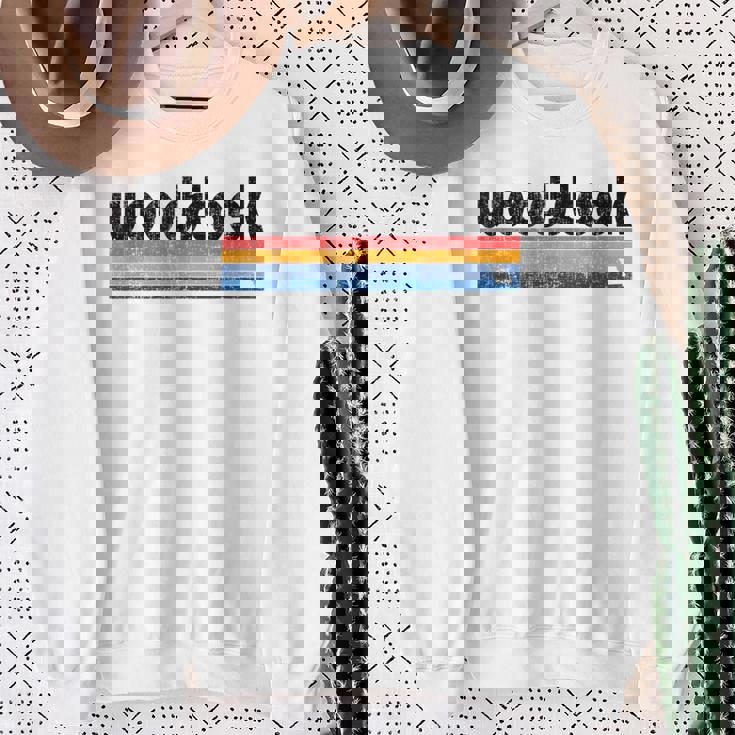 ヴィンテージ 80年代スタイル ウッドストック Ga スウェットシャツ 年配の女性への贈り物