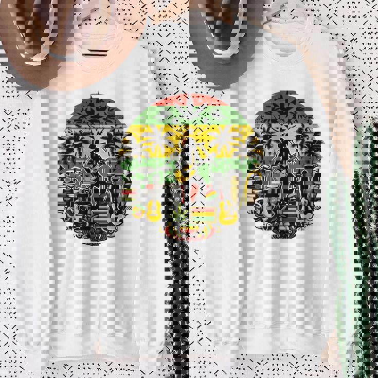 ヴィンテージ レゲエ服 ジャマイカ服 ラスタ服 レゲエ スウェットシャツ 年配の女性への贈り物