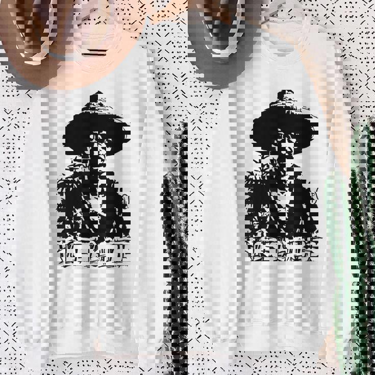 ヴィンテージの米農家のポートレート、米は命です スウェットシャツ 年配の女性への贈り物