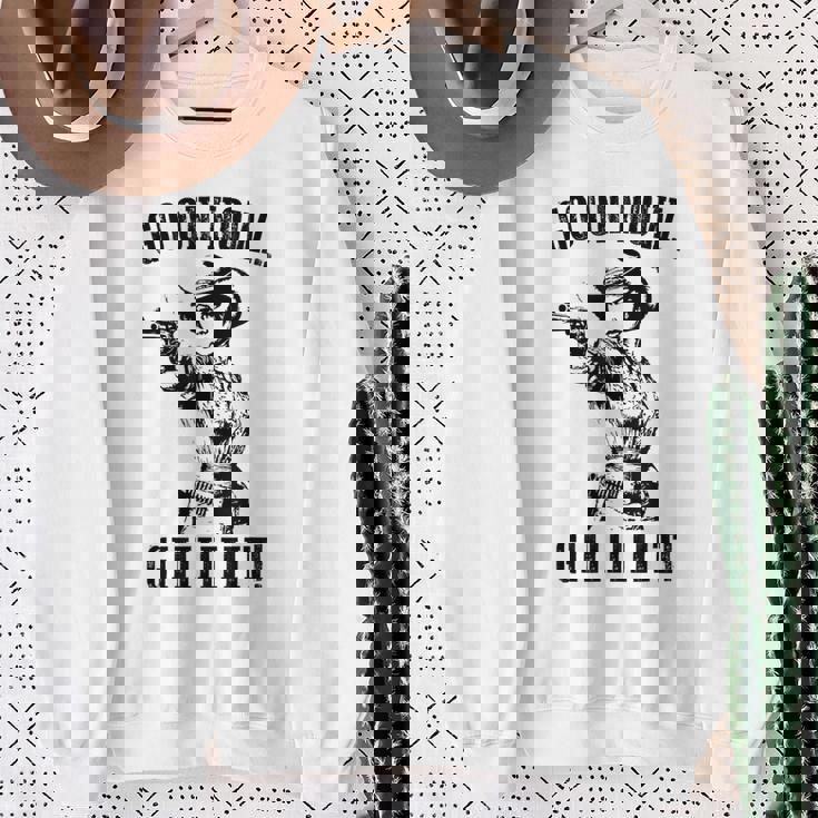 ヴィンテージカウガールシャツ Go On Git ウエスタンカウガール スウェットシャツ 年配の女性への贈り物