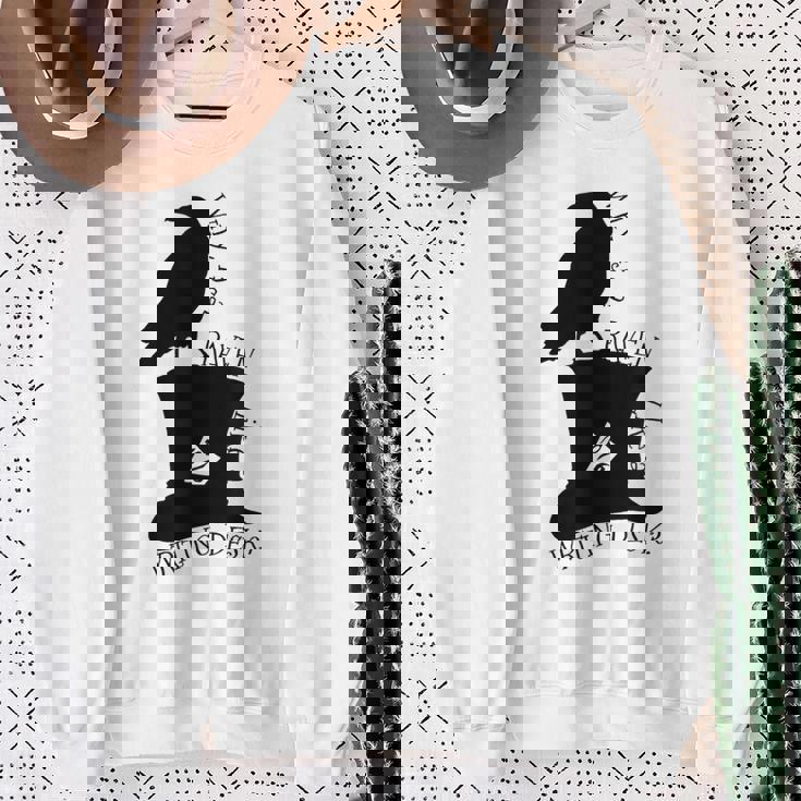 不思議の国のアリス マッドハッター レイブンリドル スウェットシャツ 年配の女性への贈り物