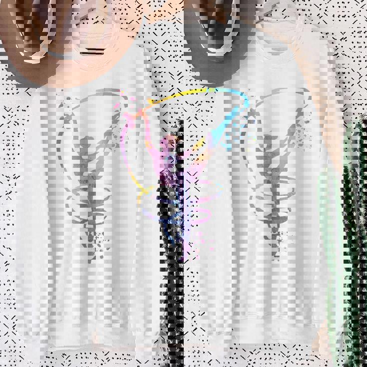 体操選手とバンドガールズ キッズ 新体操 スウェットシャツ 年配の女性への贈り物