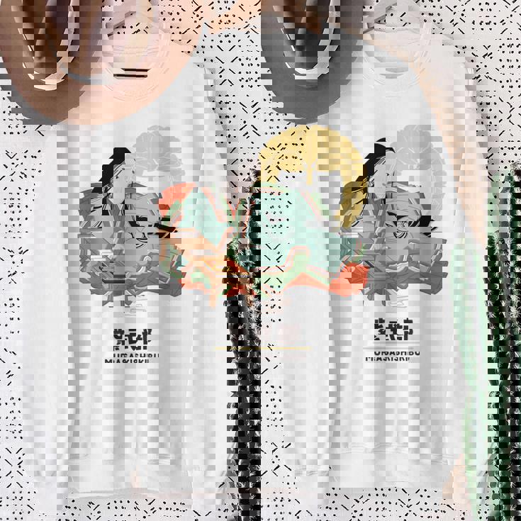 偉人シリーズ_紫式部 スウェットシャツ 年配の女性への贈り物