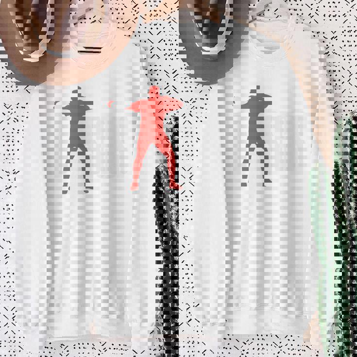 円盤 面白い 円盤投げ 長袖tシャツ スウェットシャツ 年配の女性への贈り物