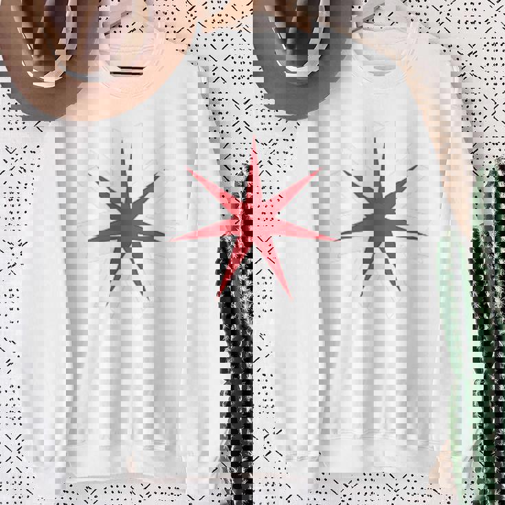 北海道県 旗 シンボル 日本 札幌 スウェットシャツ 年配の女性への贈り物