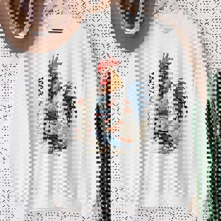 和風チキン 和風美鶏 ストリートウェア スウェットシャツ 年配の女性への贈り物