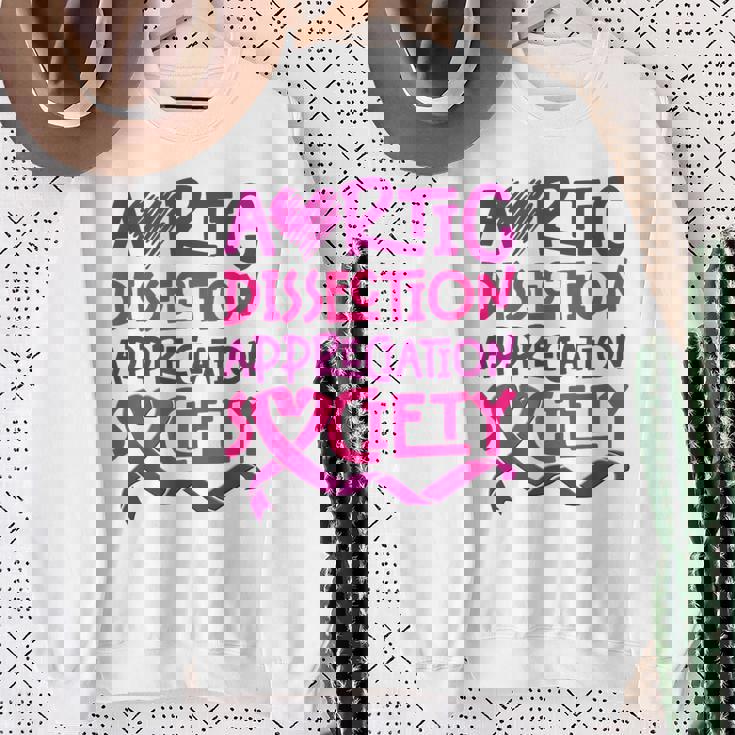 大動脈解離サバイバー スウェットシャツ 年配の女性への贈り物