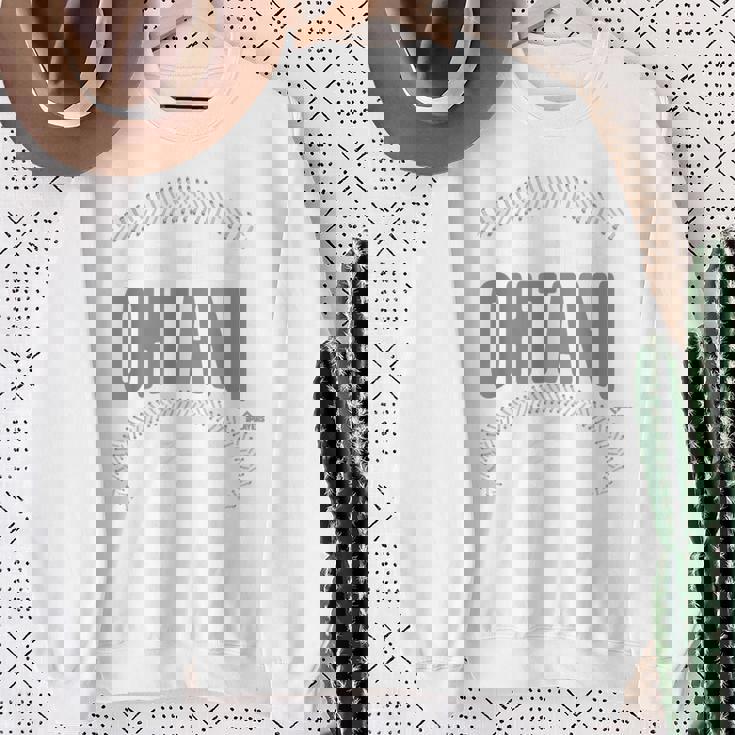 大谷翔平 ロサンゼルス ネーム&ナンバー 表裏 スウェットシャツ 年配の女性への贈り物